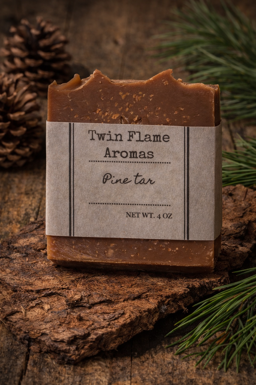 Pine Tar Soap 4oz