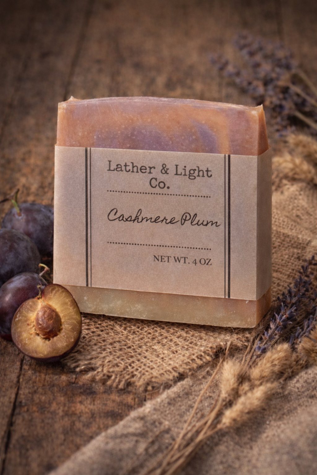 Cashmere Plum Soap 4oz