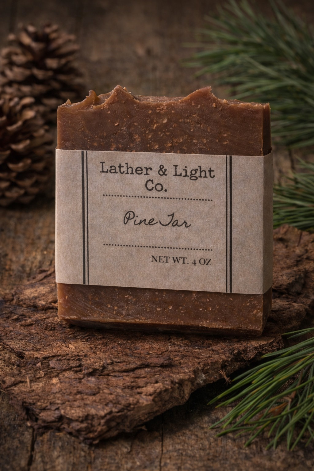 Pine Tar Soap 4oz