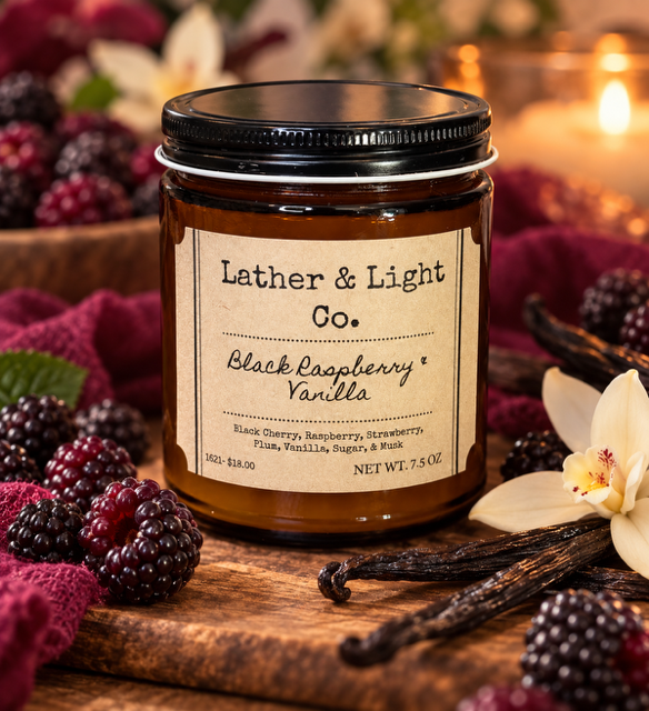Black Raspberry & Vanilla 7.5oz
