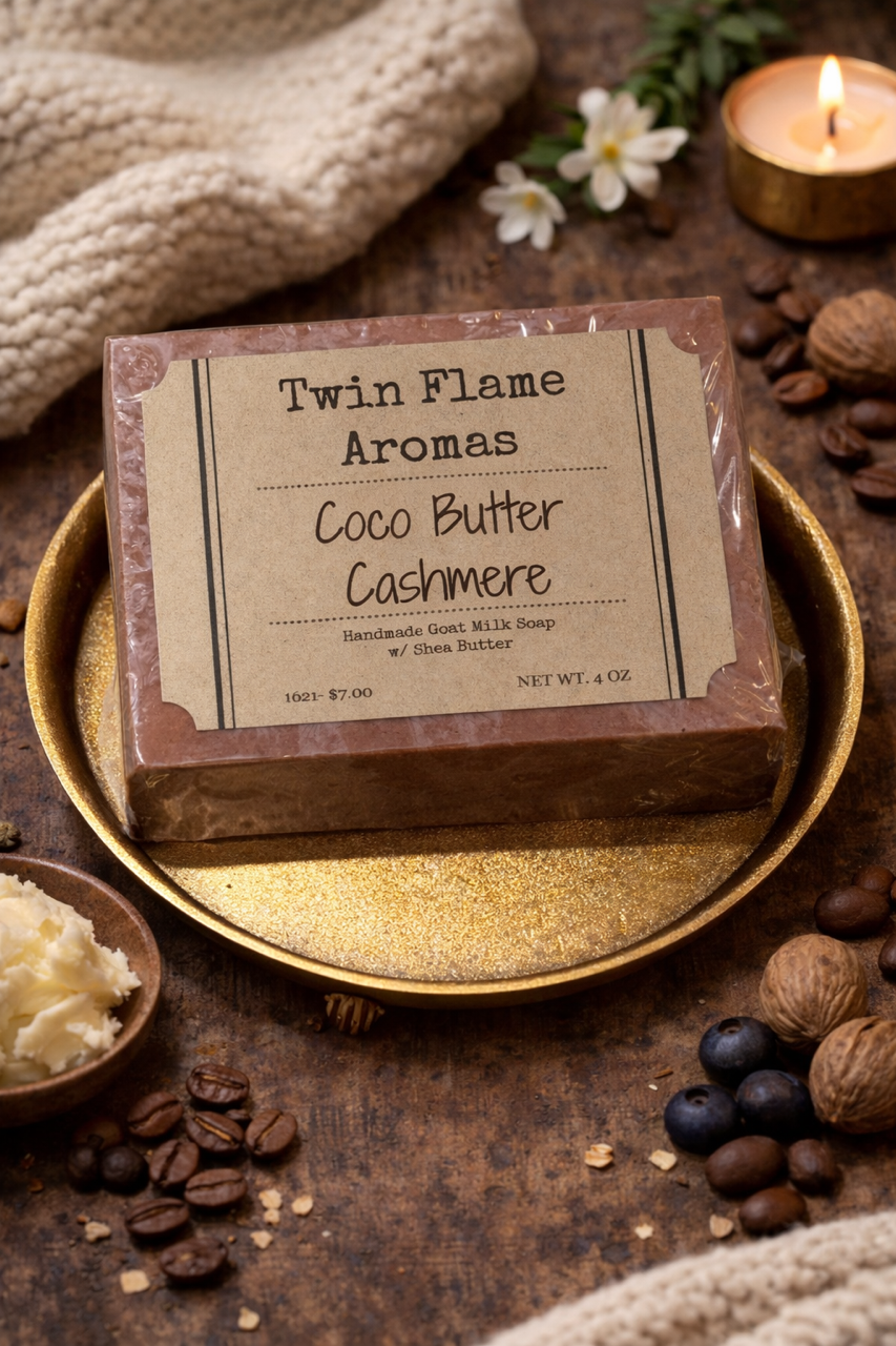 Coco Butter Cashmere Goat Milk Soap 4oz