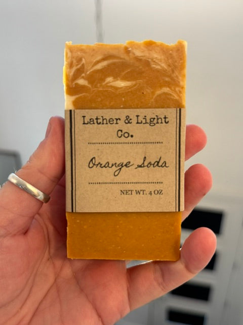Orange Soda Soap 4oz