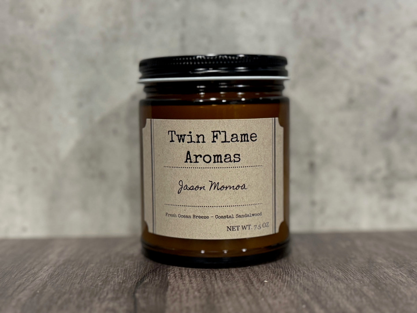 Jason Momoa Candle 7.5oz