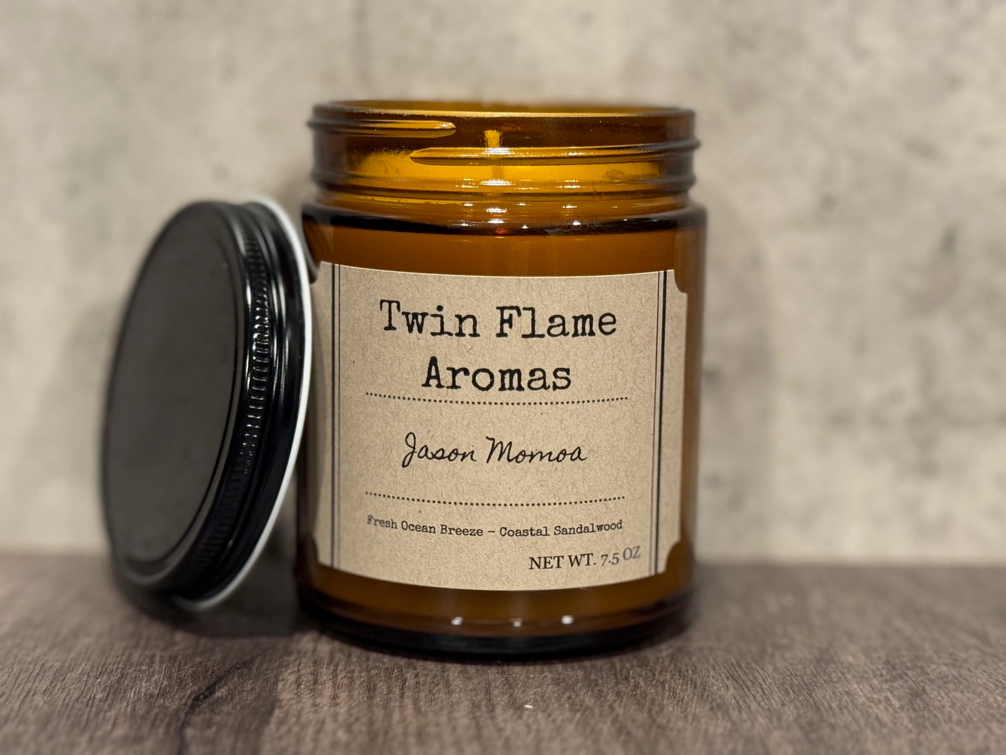 Jason Momoa Candle 7.5oz