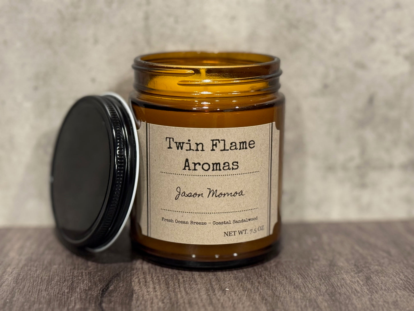 Jason Momoa Candle 7.5oz