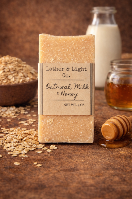 Oatmeal Milk & Honey Soap 4oz