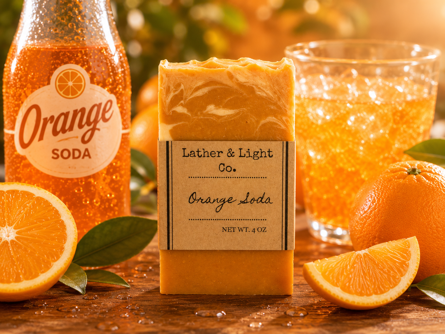 Orange Soda Soap 4oz